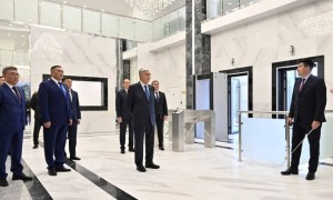 Президент Астана қаласы бойынша ҰҚК департаментінің жаңа ғимаратын аралады