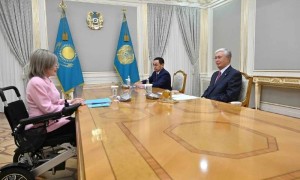 Президент Адам құқықтары жөніндегі уәкілдің Астана қаласы бойынша өкілін қабылдады
