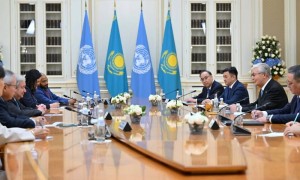 Мемлекет басшысы БҰҰ Бас хатшысы Антониу Гутерришпен келіссөз жүргізді