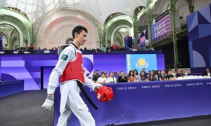 Таеквондошы Самирхон Абабакиров 2025 жылғы Универсиадада екінші медалін жеңіп алды