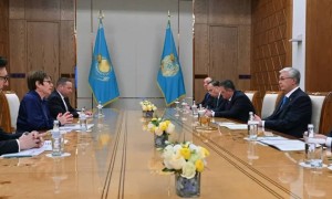 Президент ЕҚДБ президенті Одиль Рено-Бассомен кездесті