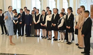 «Ақорда» резиденциясында балаларға экскурсия ұйымдастырылды