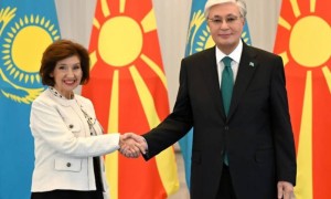 Қасым-Жомарт Тоқаев Солтүстік Македония Президентімен кездесті