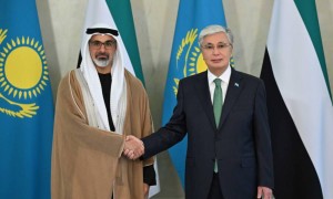 Президент Абу Дабидің Тақ мұрагерімен келіссөз жүргізді 