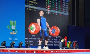 Ауыр атлет Пётр Хребтов Азия чемпионатында қола жүлдеге ие болды