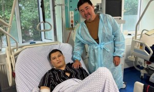 Руслан Берденовтің отадан кейінгі фотосы пайда болды