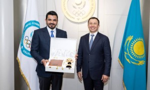 Геннадий Головкин Қатар ҰОК басшысымен кездесу өткізді