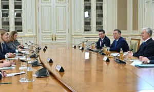 Мемлекет басшысы Еуропалық комиссияның вице-президенті Кая Калласпен кездесті
