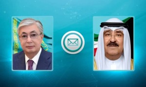 Президент Кувейт мемлекетінің Әмірін мемлекеттің Ұлттық күнімен құттықтады