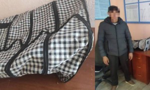 Теледидарды “ала дорбаға” салып қашқан: ұрлық жасаған күдікті ұсталды