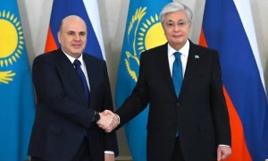 Президент Ресей Федерациясы Үкіметінің төрағасы Михаил Мишустинмен кездесті