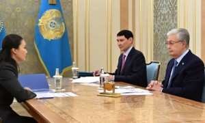 Президент «Қазпошта» АҚ басқарма төрағасы Әсел Жанасованы қабылдады