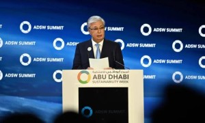 Президент «Абу Дабидің орнықты даму апталығы» саммитінде бірінші болып cөз сөйледі