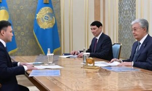 Мемлекет басшысы  Асхат Хасеновті қабылдады