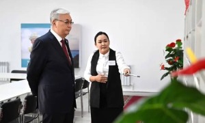 Мемлекет басшысы Қаратал ауданындағы әлеуметтік нысандармен танысты