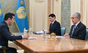 Мемлекет басшысы Ауыл шаруашылығы министрі Айдарбек Сапаровты қабылдады