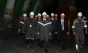 Мемлекет басшысы Qarmet металлургиялық комбинатына барды