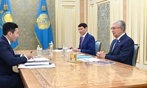 Президент «Самұрық-Қазына» акционерлік қоғамының басқарма төрағасын қабылдады