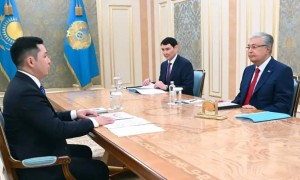 Президент  Ренат Бектұровты қабылдады
