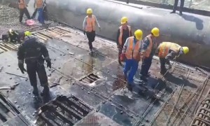 Астанада LRT өртенді