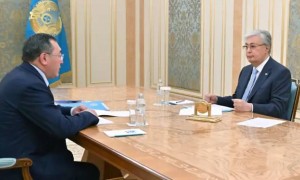 Президент Алматы облысының әкімін қабылдады