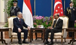 Мемлекет басшысы Сингапур Президентімен келіссөз жүргізді