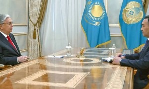 Мемлекет басшысы  Ермек Сағымбаевты қабылдады