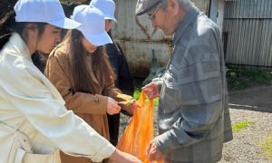 Алматылықтар ардагерлер мен жалғызбасты зейнеткерлердің ауласын жинады