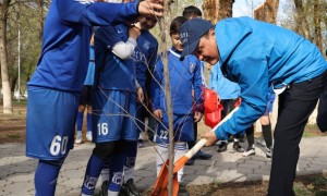 Жамбыл облысы «Таза Қазақстан» экологиялық акциясын қолдады