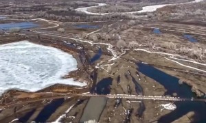 Министрлік Ресейде қираған бөгеттен қауіп жоқ деп сендірді