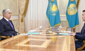 Мемлекет басшысы Жоғары аудиторлық палатаның төрағасы Әлихан Смайыловты қабылдады