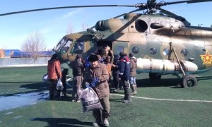 Ақтөбеде су ортасында қалып, тікұшақ сұраған ауылдың халқын көшіріп жатыр