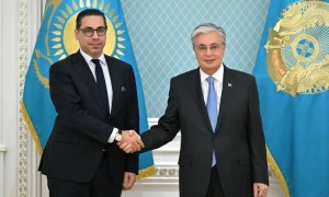 ҚР Президенті Кипр Республикасының Сыртқы істер министрі Константинос Комбосты қабылдады