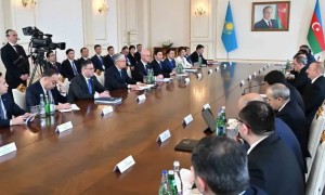Қазақстан мен Әзербайжанның Жоғары мемлекетаралық кеңесінің бірінші отырысы өтті