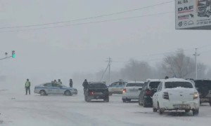 Боранға байланысты үш өңірде жол жабылды