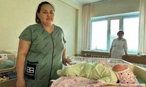 Қостанайда салмағы 7 келіге жуық алып қыз дүниеге келді