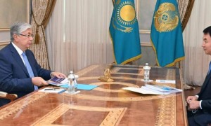 Мемлекет басшысы Дархан Сатыбалдыны қабылдады