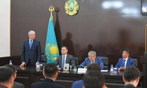 Президент Әкімшілігінің басшысы Ұлытау облысының жаңа әкімін таныстырды