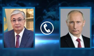 Қасым-Жомарт Тоқаев Владимир Путинмен телефон арқылы сөйлесті