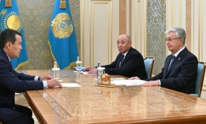 Президент Жоғары аудиторлық палата төрағасы Әлихан Смайыловты қабылдады