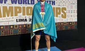 Ақжол Құрманбек әлем рекордын жаңартып, Азия чемпионы болды