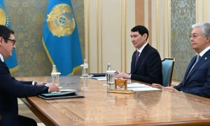 Президент Энергетика министрі Алмасадам Сәтқалиевті қабылдады