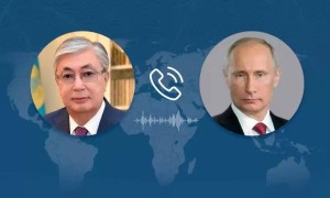 Мемлекет басшысы Владимир Путинмен сөйлесті