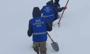 Қырғызстанда қар көшкіні болған жерде екі адам жоғалып кетті