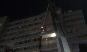 Астанада көпқабатты үйден шыққан өрт сөндірілді