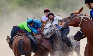 Қазақ көкпаршылары көкбөрі ойынына дайындалып жатыр