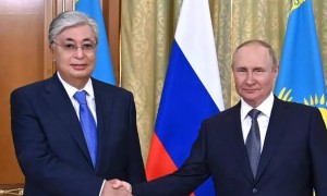 Президент Путинді мемлекеттік шекара туралы шарттың қабылданғанына 20 жыл толуымен құттықтады