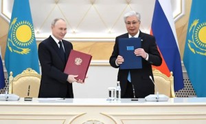 Қазақстан мен Ресей басшылары бірлескен мәлімдеме жасады