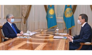 Президент Орталық сайлау комиссиясының төрағасын қабылдады