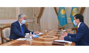 Мемлекет басшысы Асхат Аймағамбетовті қабылдады